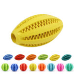 Football Shape Dog Chew Toy - Image 2