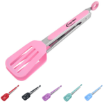 2 In 1 Silicone Spatula and BBQ Tong