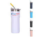 20oz Insulated Auto Tumbler with Straw