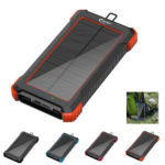 Solar Power Bank with Wireless Charging