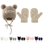 Children's Winter Warm Beanie Set