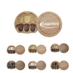 Round Wooden Cheese Board