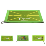 Golf Swing Path Trainer and Chipping Mat