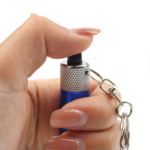 Mini Aluminum Flashlight Keychain - Image 6