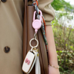 Elasticized Drawstring Retractable Keychain - Image 3