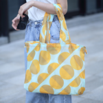 Large Drawstring Shopping Tote Bag - Image 3
