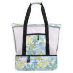 Mesh Beach Bag with Insulated Cooler - Image 8