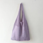 Mesh Shoulder Tote Bag - Image 9