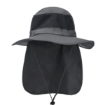 Fisherman Hat with Neck Cover Flap - Image 3