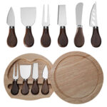 Round Wooden Cheese Board - Image 4