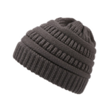 Winter Ponytail Knit Beanie - Image 4