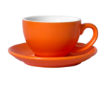 10oz Porcelain Coffee Mug with Saucer - Image 5