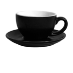 10oz Porcelain Coffee Mug with Saucer - Image 4