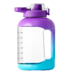 50oz Motivational Clear Water Bottle - Image 6