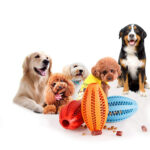 Football Shape Dog Chew Toy - Image 3