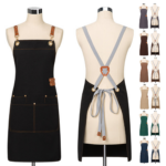 Waterproof Oil-proof Canvas Apron - Image 2