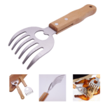 Stainless Steel Meat Claw with Opener - Image 2