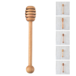 Natural Wood Honey Stick - Image 2
