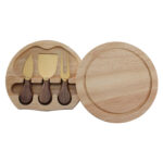 Round Wooden Cheese Board - Image 3