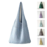 Mesh Shoulder Tote Bag - Image 2