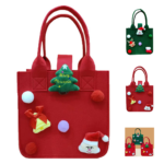 Christmas Felt Gift Tote Bag - Image 2