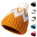 Pom-pom Winter Beanie - Image 2