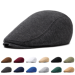 Cotton Flat Cap - Image 2
