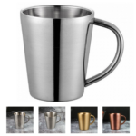10oz Stainless Steel Coffee Mug - Image 2