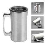 14oz Stainless Steel Beer Mug - Image 2