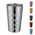12oz Stainless Steel Ripple Iced Cup - Image 2