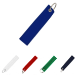 Double-Sided Embroidered Keychain with Nickel Ring - Image 2