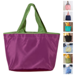 Large Drawstring Shopping Tote Bag - Image 2