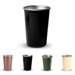 12oz Stainless Steel Camping Cup - Image 2