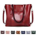 Lady Leather Tote Bag - Image 2