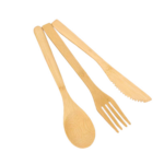 Bamboo Utensil Set with Jute Pouch - Image 6
