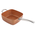 Non-Stick Copper Square Pot - Image 6