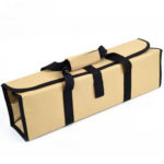 5 Pcs Bamboo BBQ Tools Set with Bag - Image 6