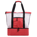 Mesh Beach Bag with Insulated Cooler - Image 15