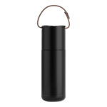 12oz Multifunctional Insulated Bottle with Leather Handle - Image 6