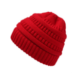 Winter Ponytail Knit Beanie - Image 13