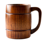 13oz Barrel Shaped Beer Mug - Image 6