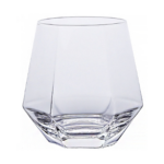 10oz Hexagonal Diamond Wine Glass - Image 7