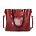 Lady Leather Tote Bag - Image 10