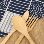 Bamboo Utensil Set with Jute Pouch - Image 5