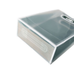 Frosted Clear Waterproof Plastic Tote Bag - Image 5