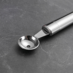 Dual-headed Stainless Steel Spoon with Carve Knife - Image 5