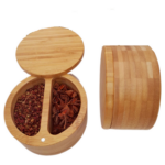 Bamboo Salt and Pepper Bowl - Image 4