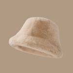 Faux Fur Bucket Hat - Image 7
