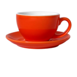 10oz Porcelain Coffee Mug with Saucer - Image 15