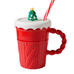 13.5oz Christmas Tree Ceramic Mug - Image 4